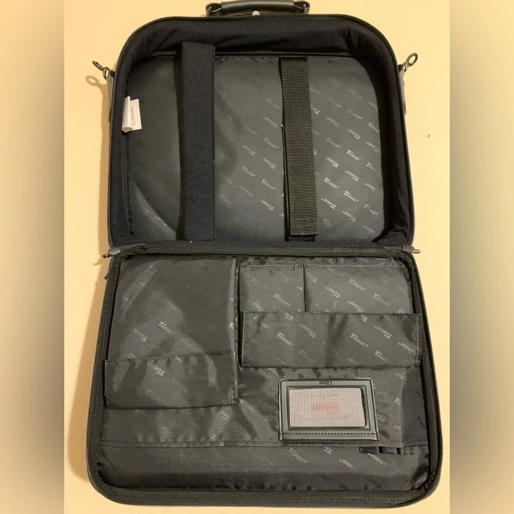 Targus • Black Classic Briefcase Messenger Carry Case Laptop Bag
